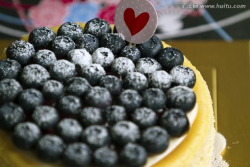 蓝莓起士蛋糕