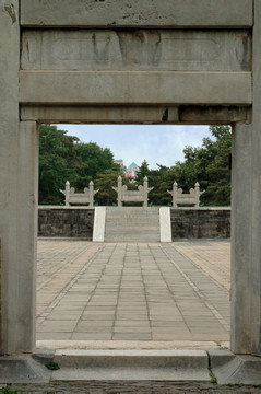 北京日坛 棂星门