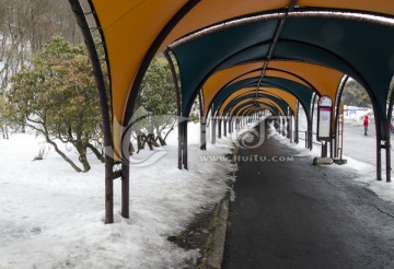 雪乐园避雨长廊