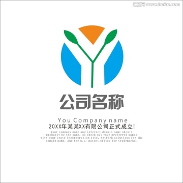 公司标志logo 字母Y