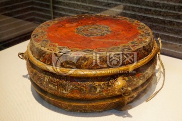 藏传佛教文物 藏鼓