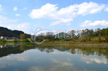 湖泊美景