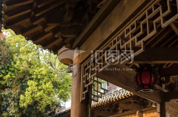 园木建筑 传统元素 木雕