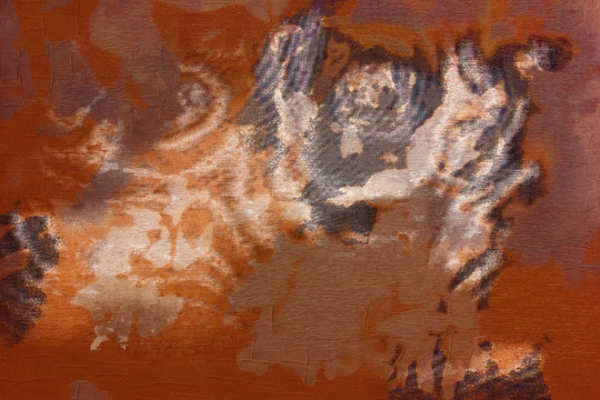 油画 抽象画