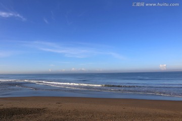 蓝天大海 海滩