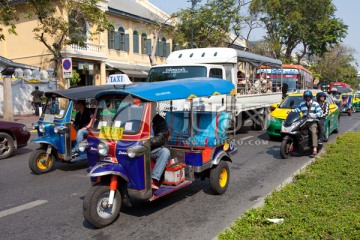 泰国出租车 泰国街景