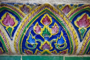 曼谷玉佛寺 外墙装饰
