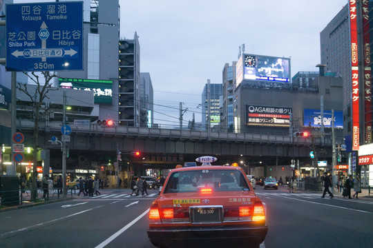 东京驾车 东京街道
