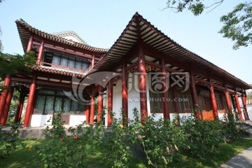 东坡书院 古建筑 园林景观