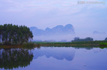 湖泊风光