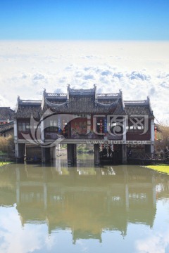 西塘古镇 水上建筑