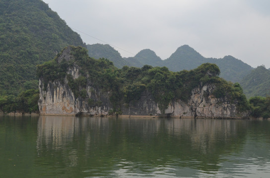 龙州棉江风光