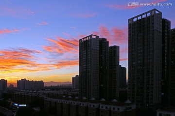 北京总部基地夜景