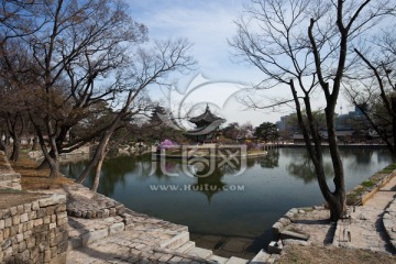 韩国景福宫后花园