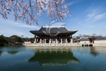 韩国景福宫庆会楼