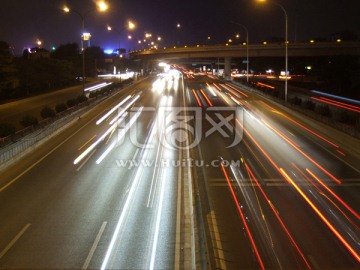 北京交通夜景