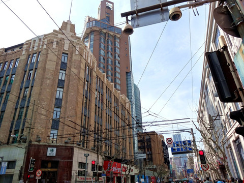 上海 南京路 街景