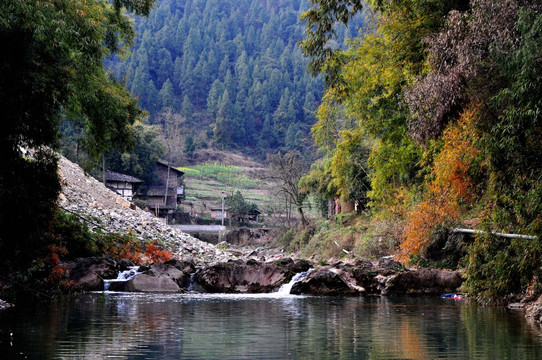 山村美景