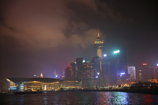 海上夜景