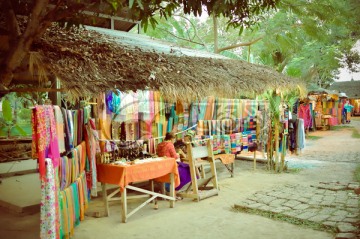 泰国长颈族文化村