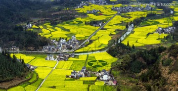 安徽皖南柯村风光 高清晰大画幅