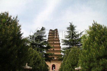 香积寺 塔