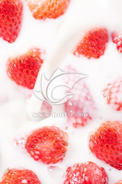 草莓创意拍摄