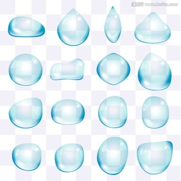 水滴 矢量