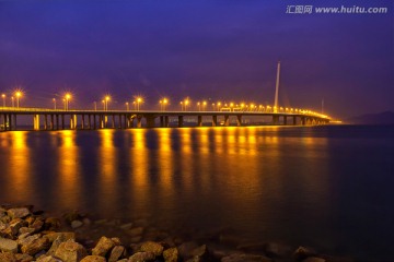 深圳湾大桥全景
