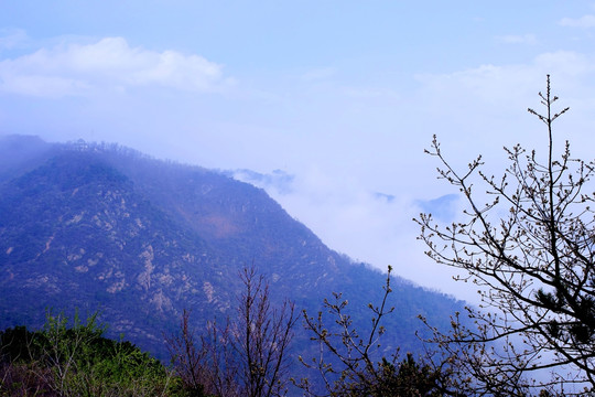 雨后香山