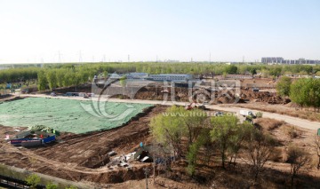 地铁建设现场