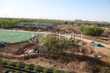 地铁建设现场