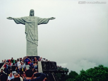 南美巴西里约基督像