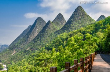 万峰林五指峰