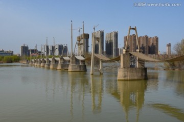 灞河春景