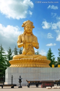 陕西宝鸡法门寺菩萨塑像