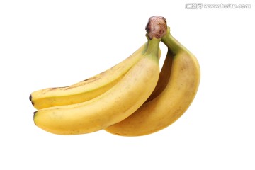 香蕉 白底