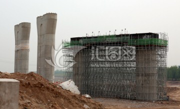 潮白河大桥建设