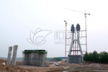 潮白河大桥建设