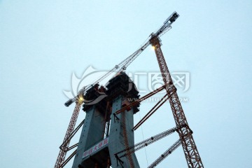 潮白河大桥建设