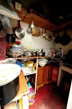 上海三林镇民居厨房