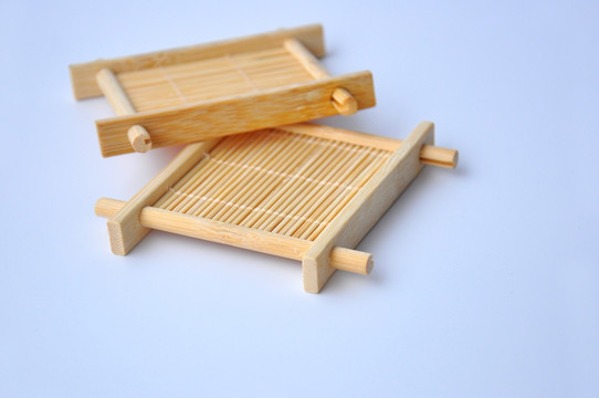 方形竹垫子