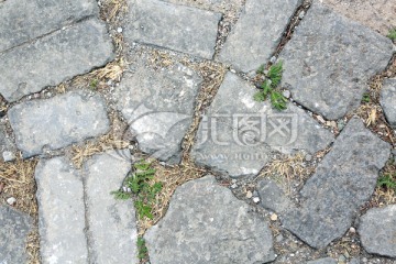 青砖路面