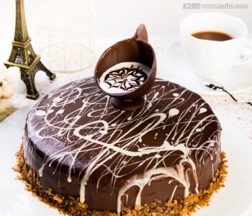 巧克力创意生日蛋糕