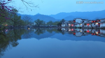 宏村 南湖夜景