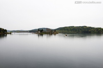 四川绵阳仙海湖风光