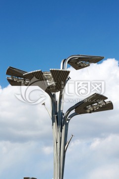 奥林匹克公园路灯