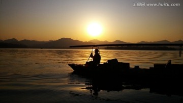 浙江杭州西湖雷锋夕照