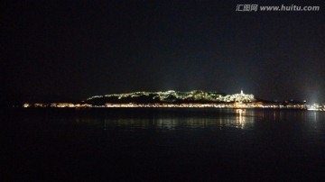 浙江杭州西湖夜景