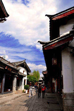 丽江古城建筑景观